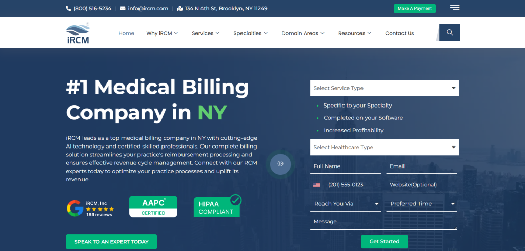 iRCM Medical Billing Company